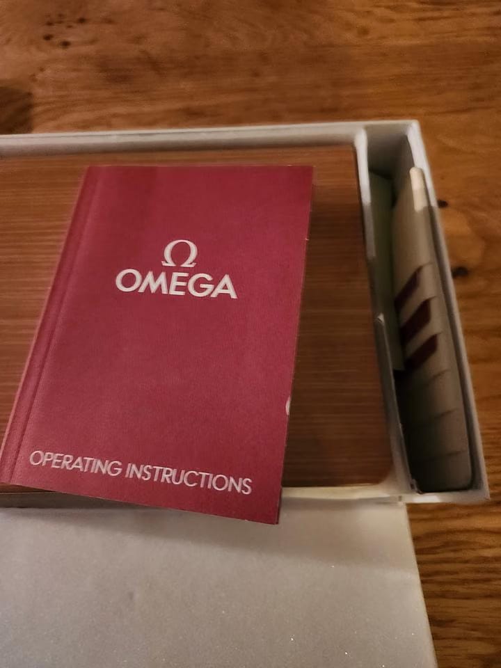 Omega Seamaster Aqua Terrawith box and original bill