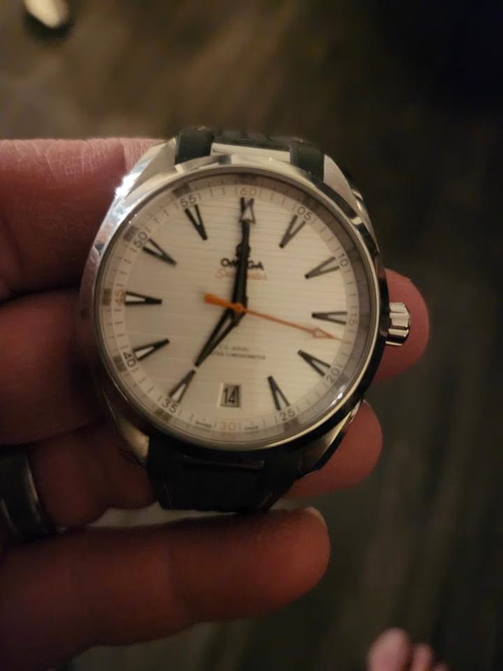 Omega Seamaster Aqua Terrawith box and original bill