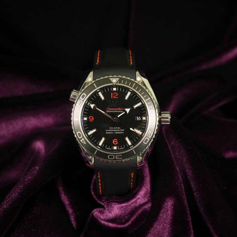 Omega Seamaster Planet Ocean Full Set | 42mm Black on Steel
