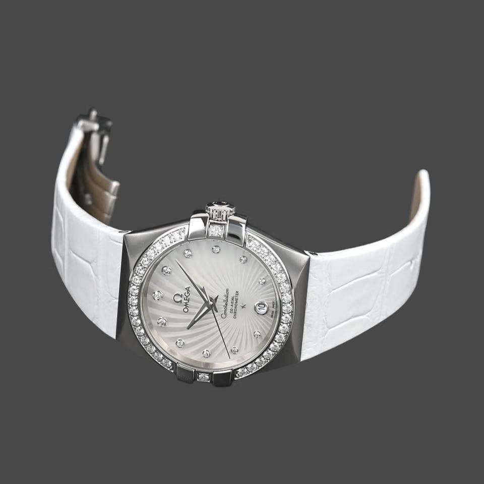 Omega Constellation Ladies Steel / 35 mm / Box&Papers / 123.18.35.20.55.001