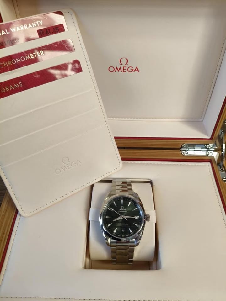 Omega Seamaster Aqua Terra38 Mm 12.2025