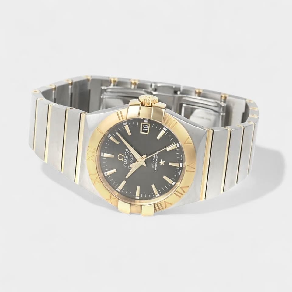 Omega Constellation Co-axial / Steel&Yellow gold / 35 mm / 123.20.35.20.06.001
