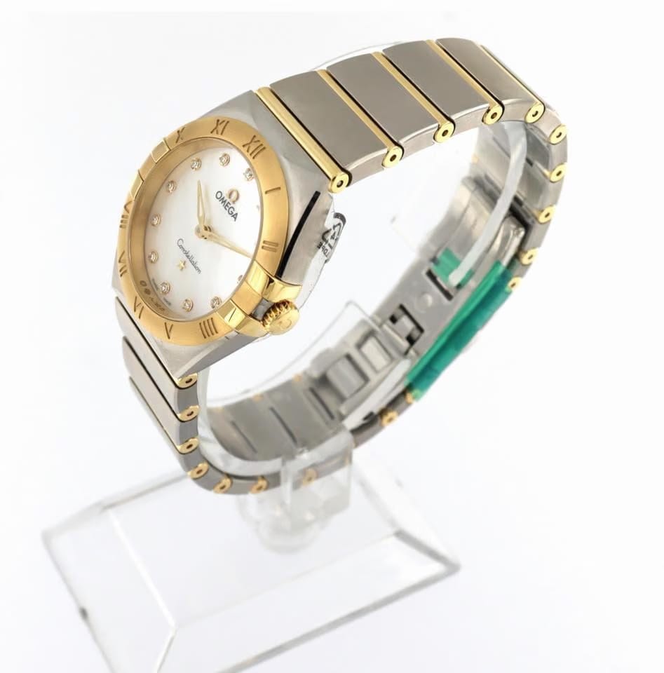 Omega Constellation Manhattan Quartz ref. 131.20.28.60.55.002 MOP Diamond Dial Full Set 2025