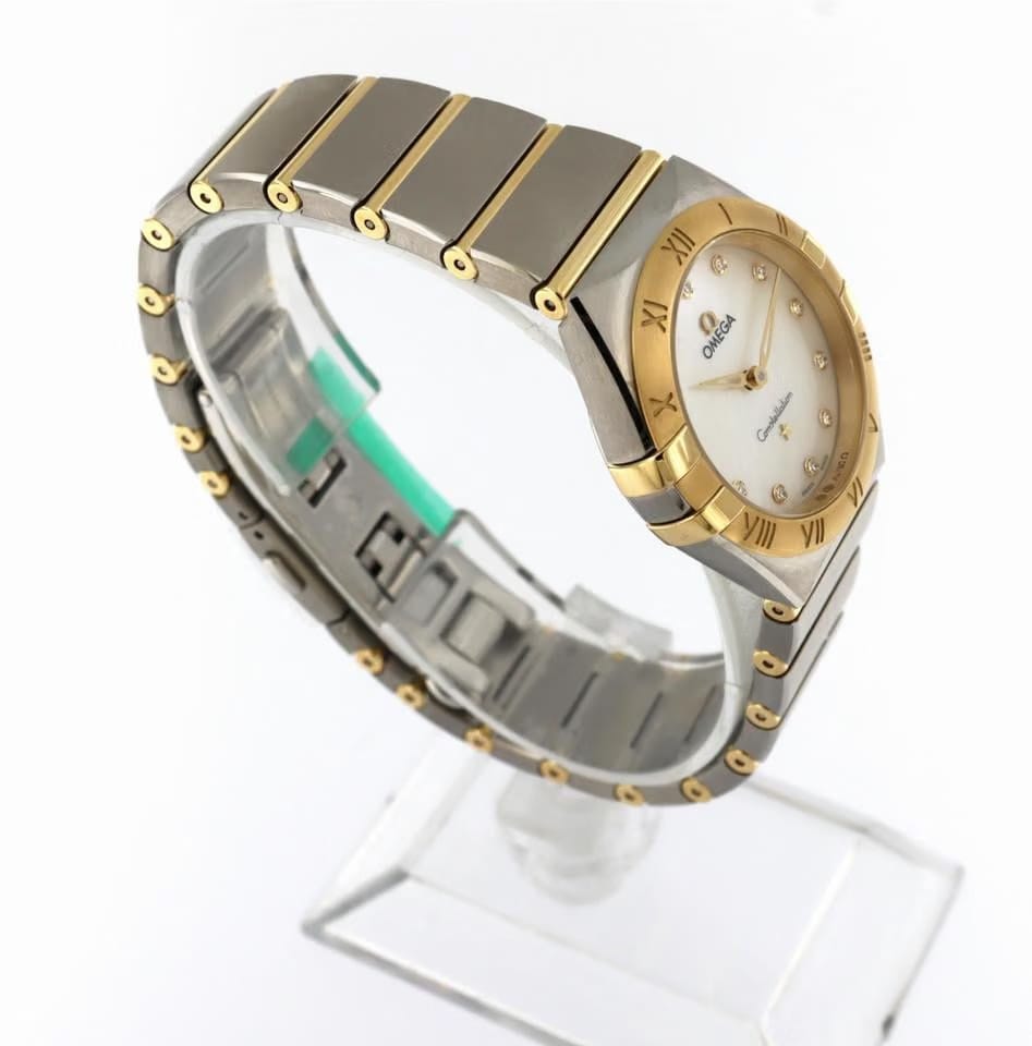 Omega Constellation Manhattan Quartz ref. 131.20.28.60.55.002 MOP Diamond Dial Full Set 2025