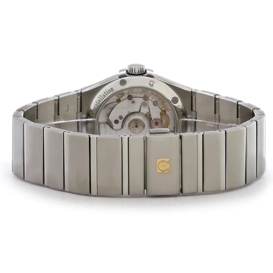 Omega Constellation Ladies Women's Diamond Auto Watch 123.15.35.20.02.001