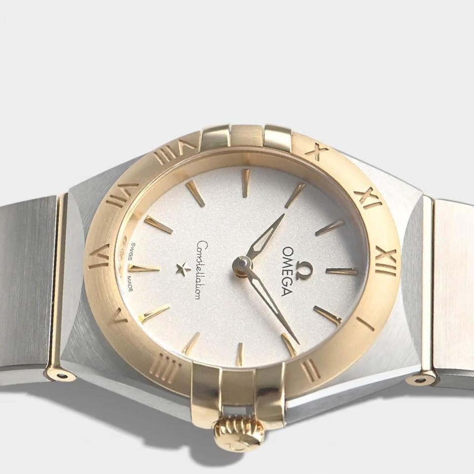 Omega Constellation Steel&Yellow gold / 28 mm / 131.20.28.60.02.002