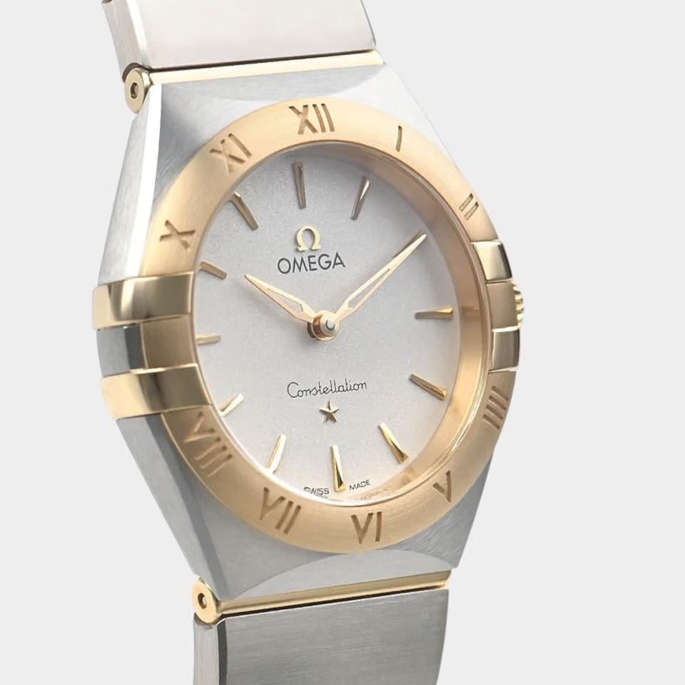 Omega Constellation Steel&Yellow gold / 28 mm / 131.20.28.60.02.002