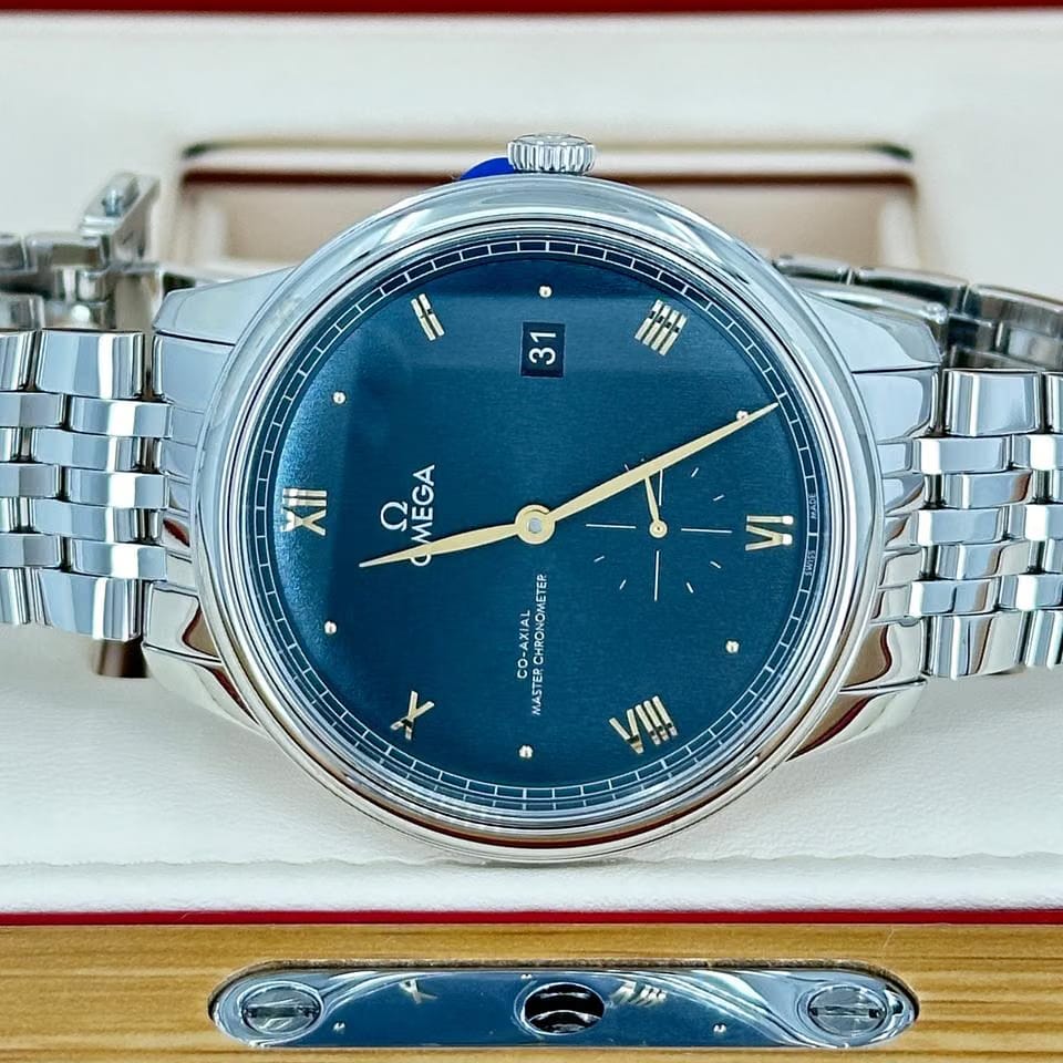 Omega De Ville Prestige Unworn 2026 De Ville Prestige Master Small Seconds Ref#434.10.41.20.10.001 box and papers