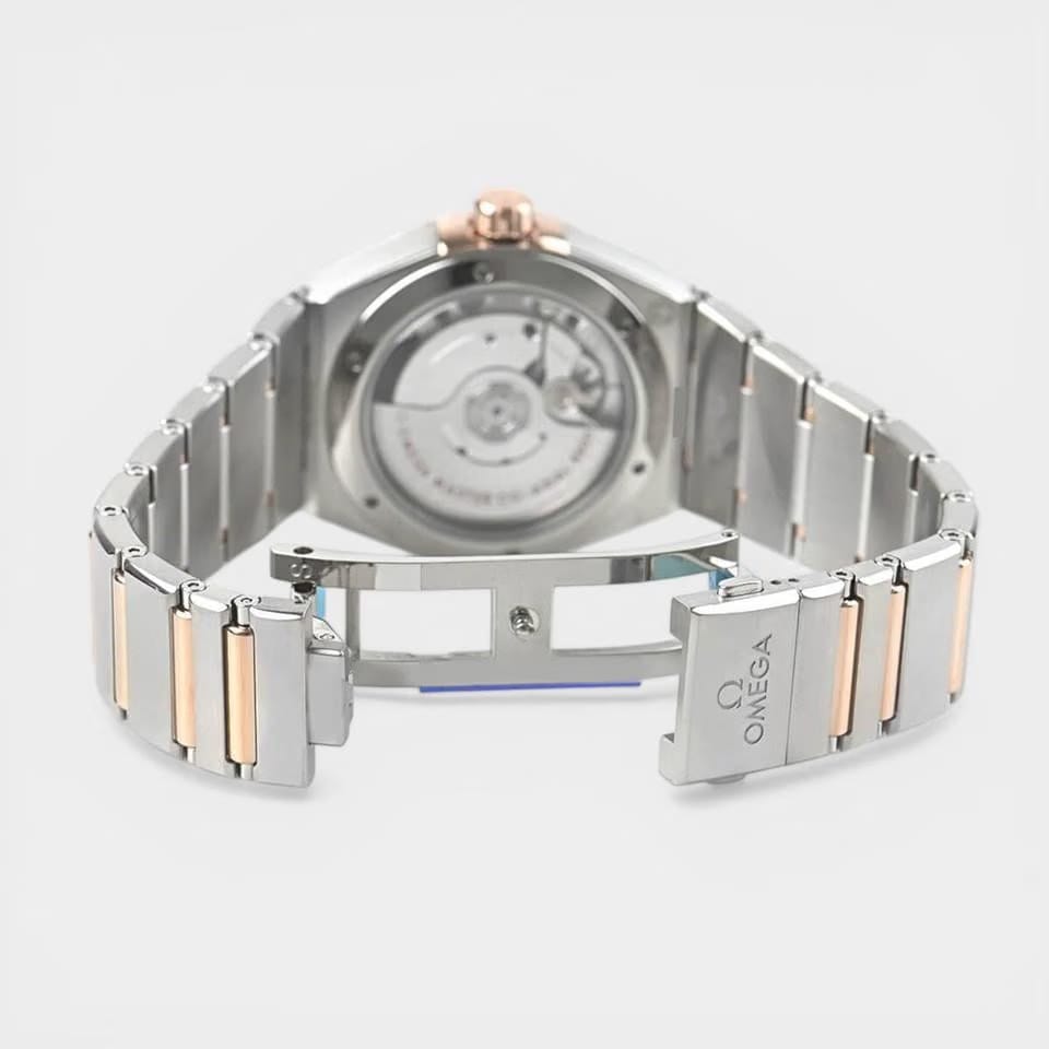 Omega Constellation Steel&Sedna gold / 39 mm / Box&Papers / 131.20.39.20.13.001