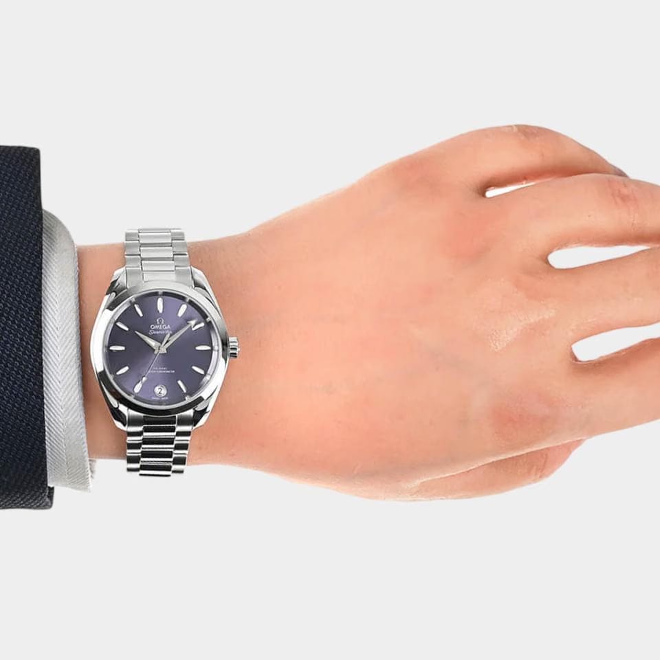 Omega Seamaster Aqua Terra Steel / 34 mm / Box&Papers / 220.10.34.20.10.002