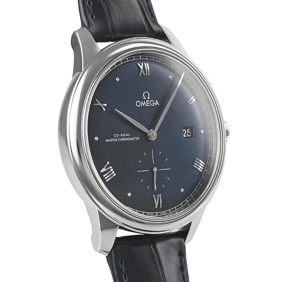 Omega De Ville Prestige Master Chronometer De Ville Prestige Blue dial 41mm 434.13.41.20.03.001 Leather strap