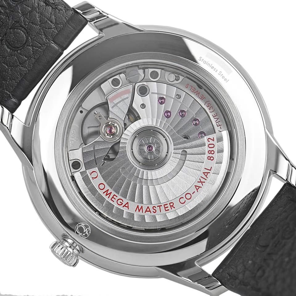 Omega De Ville Prestige Master Chronometer De Ville Prestige Blue dial 41mm 434.13.41.20.03.001 Leather strap