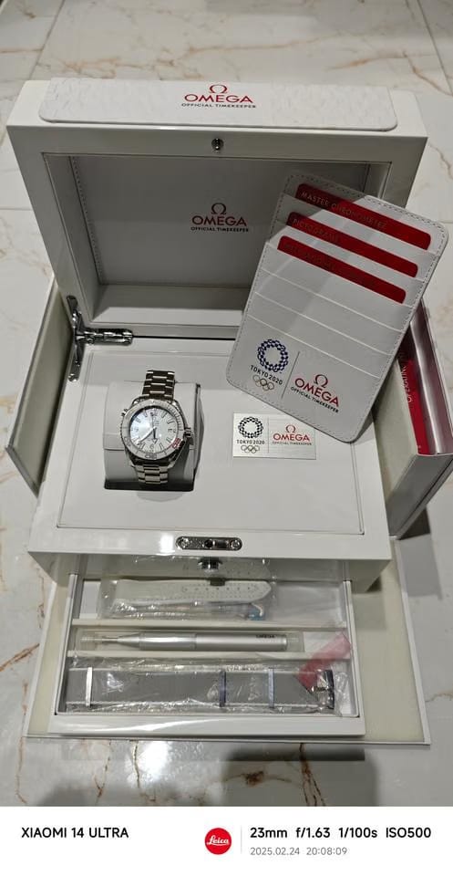Omega Seamaster Planet Ocean600 M "Tokyo 2020" Limited Edition Brand new and full set watch