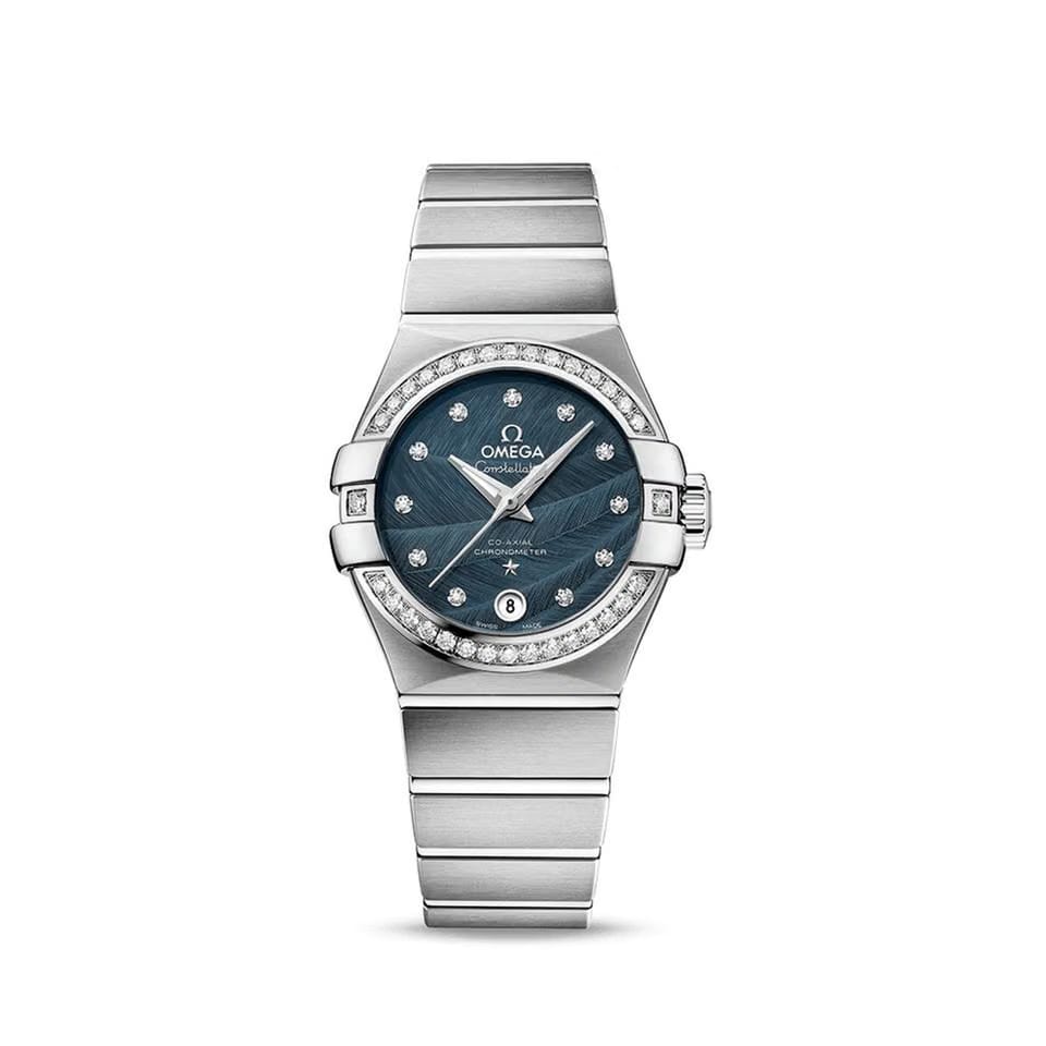Omega Constellation Ladies CO‑AXIAL CHRONOMETER 27 MM ladies watch 123.15.27.20.53.001
