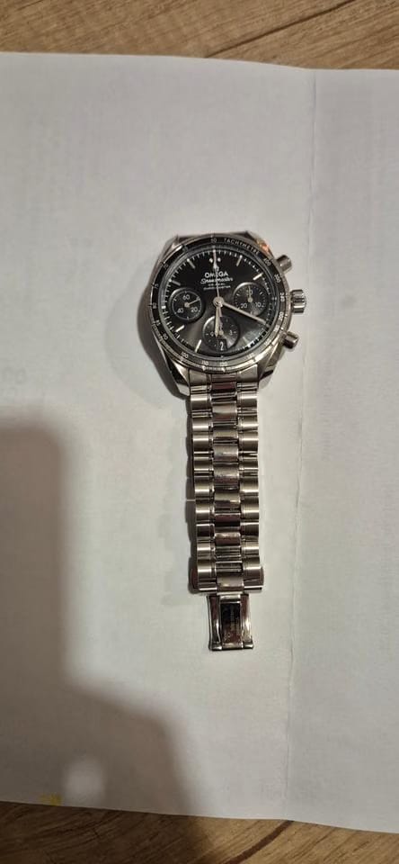Omega Speedmaster38 Cadran noir