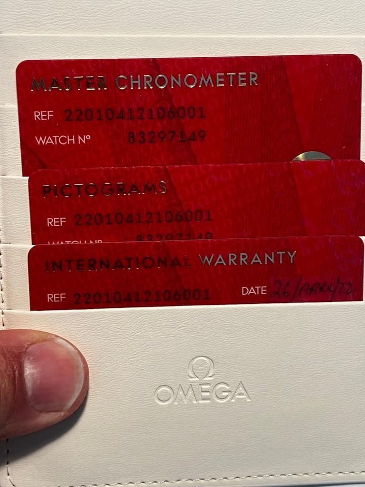 Omega Seamaster Aqua Terra Full set including original box