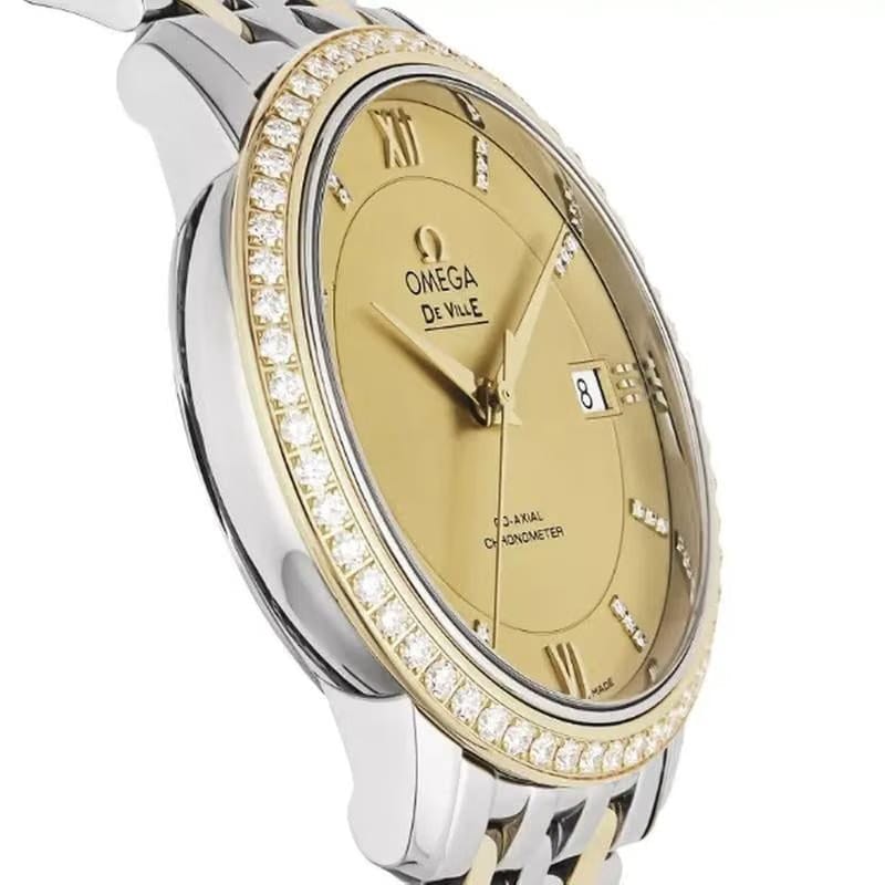 Omega De Ville Prestige424.25.37.20.58.001 yellow