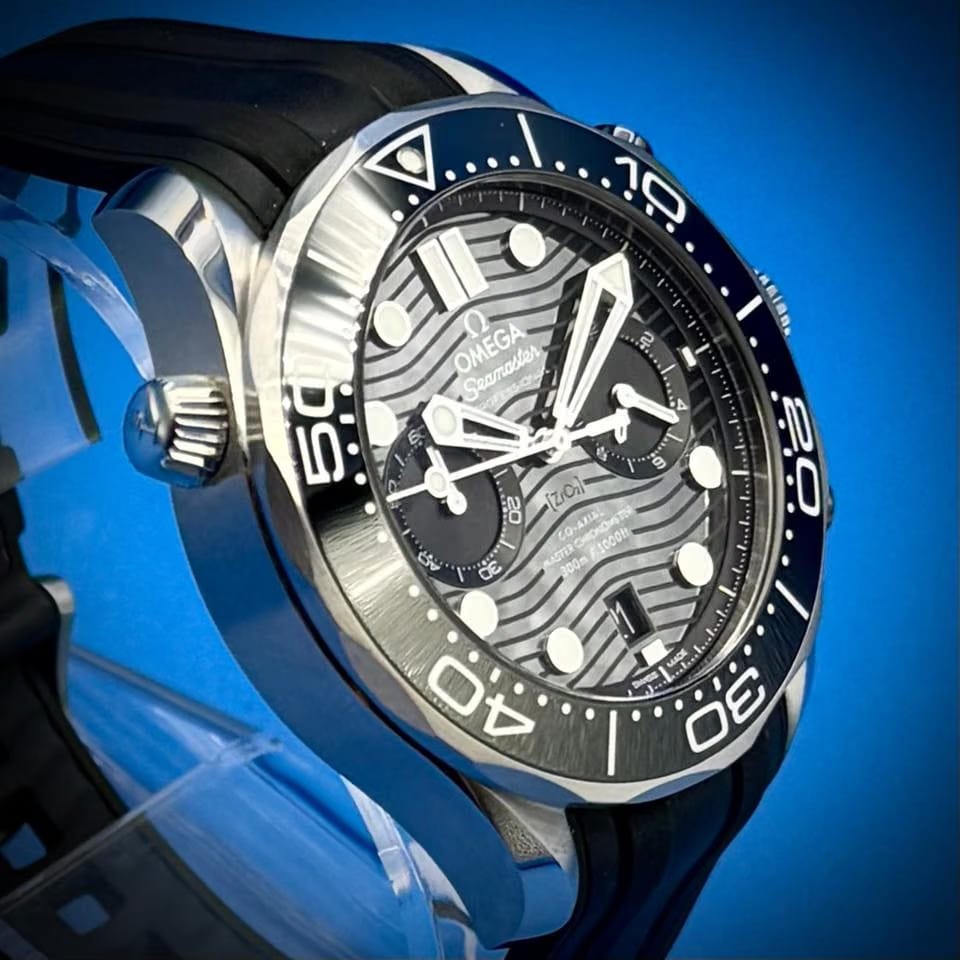 Omega Seamaster Diver 300 MChronograph 2025 Full Set