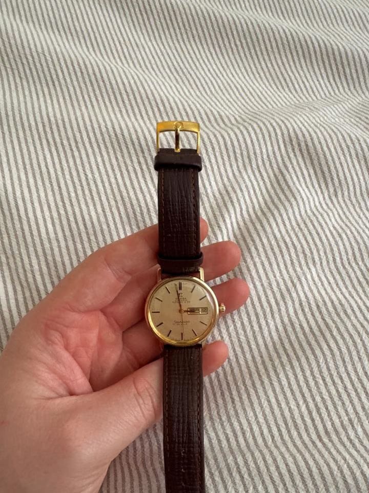 Omega Seamaster De Ville De Ville Co-signed Tiffany & Co. Omega Seamaster 14k gold