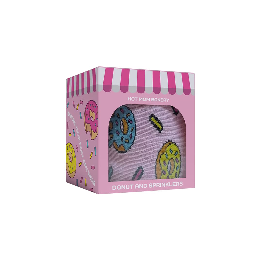 Donut and Sprinklers Socks