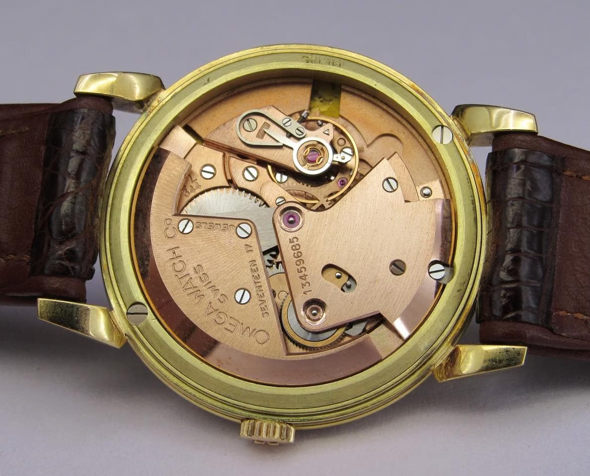 Omega Classic Vintage ref. 2709 18 kts yellow gold made in 1952