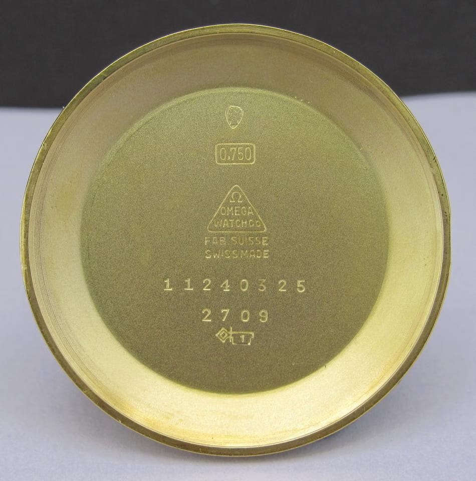 Omega Classic Vintage ref. 2709 18 kts yellow gold made in 1952