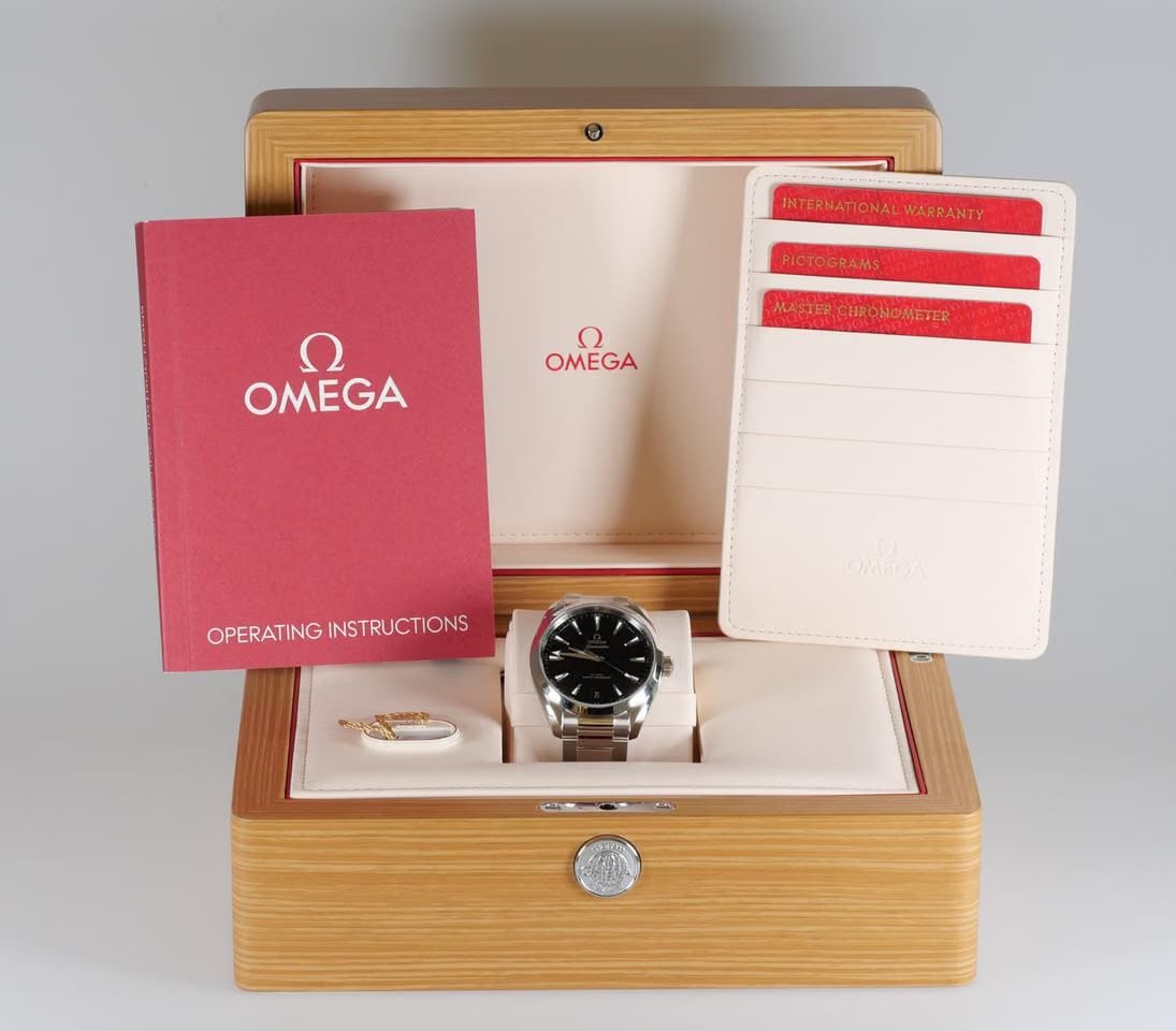 Omega Seamaster Aqua Terra Ungetragen - Box & Papiere