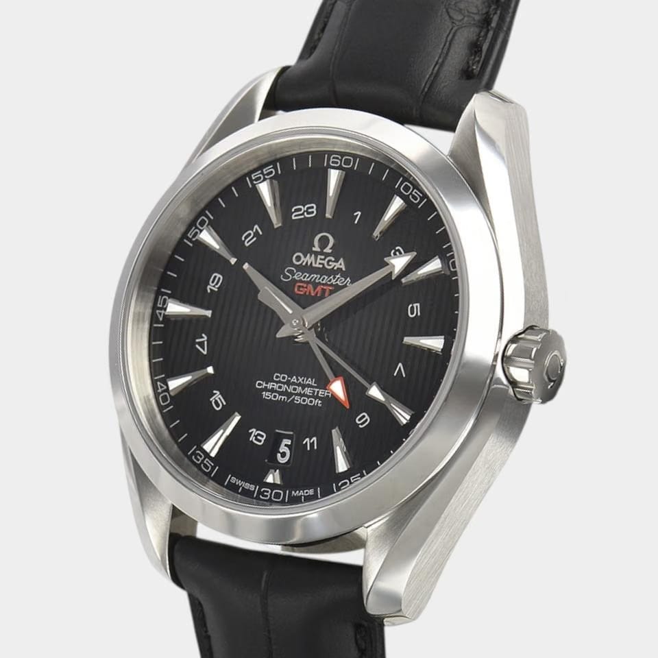 Omega Seamaster Aqua Terra GMT / Steel / 43 mm / Box&Papers / 231.13.43.22.01.001