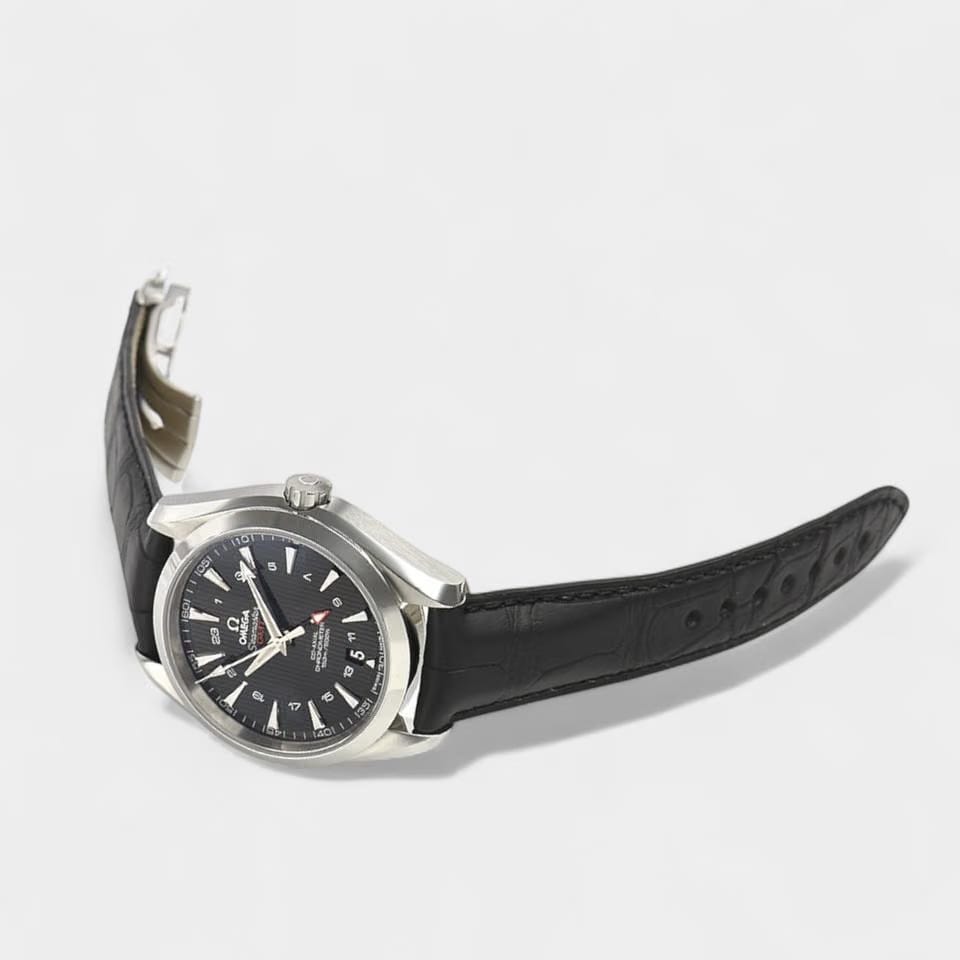 Omega Seamaster Aqua Terra GMT / Steel / 43 mm / Box&Papers / 231.13.43.22.01.001