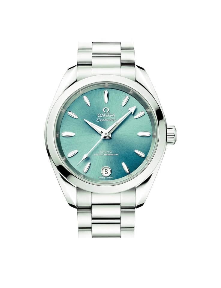 Omega Seamaster Aqua Terrashades 34 mm otomatik saat 220.10.34.20.10.001