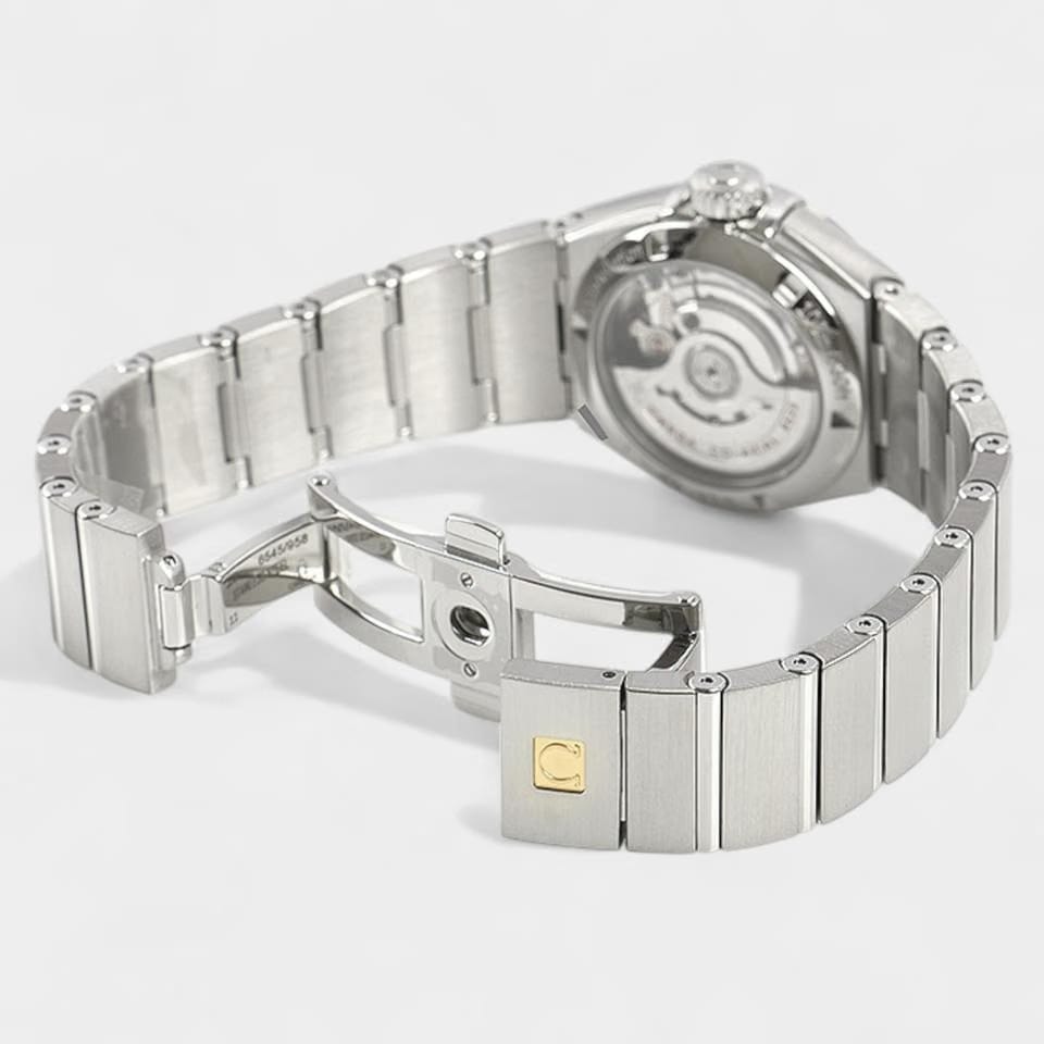 Omega Constellation Ladies Diamonds / Steel / 27 mm / 123.15.27.20.55.001