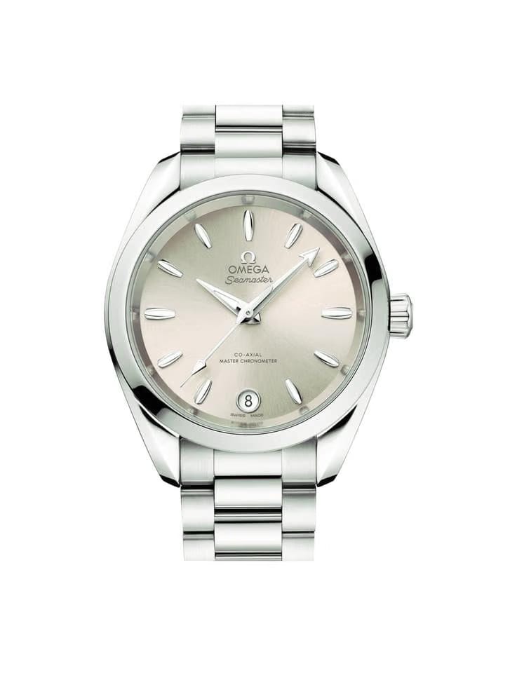 Omega Seamaster Aqua Terrashades 34 mm otomatik saat 220.10.34.20.09.001