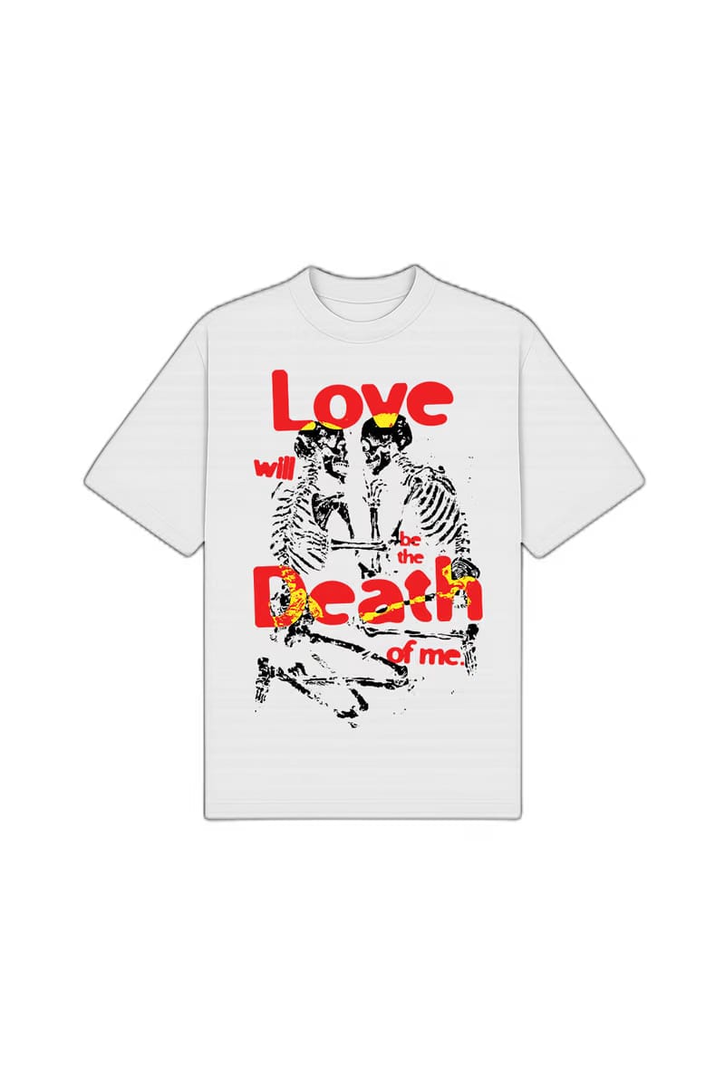 Love Will Be the Death of Me White Oversized T-Shirt