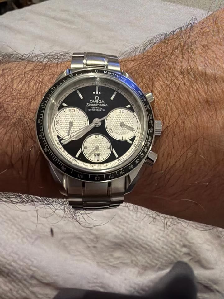 Omega Speedmaster Racing2025 - NOVO - 40mm Garantia internacional até dez2029