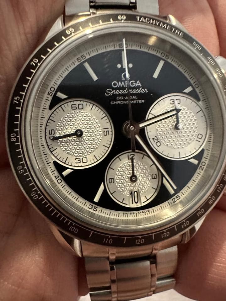 Omega Speedmaster Racing2025 - NOVO - 40mm Garantia internacional até dez2029