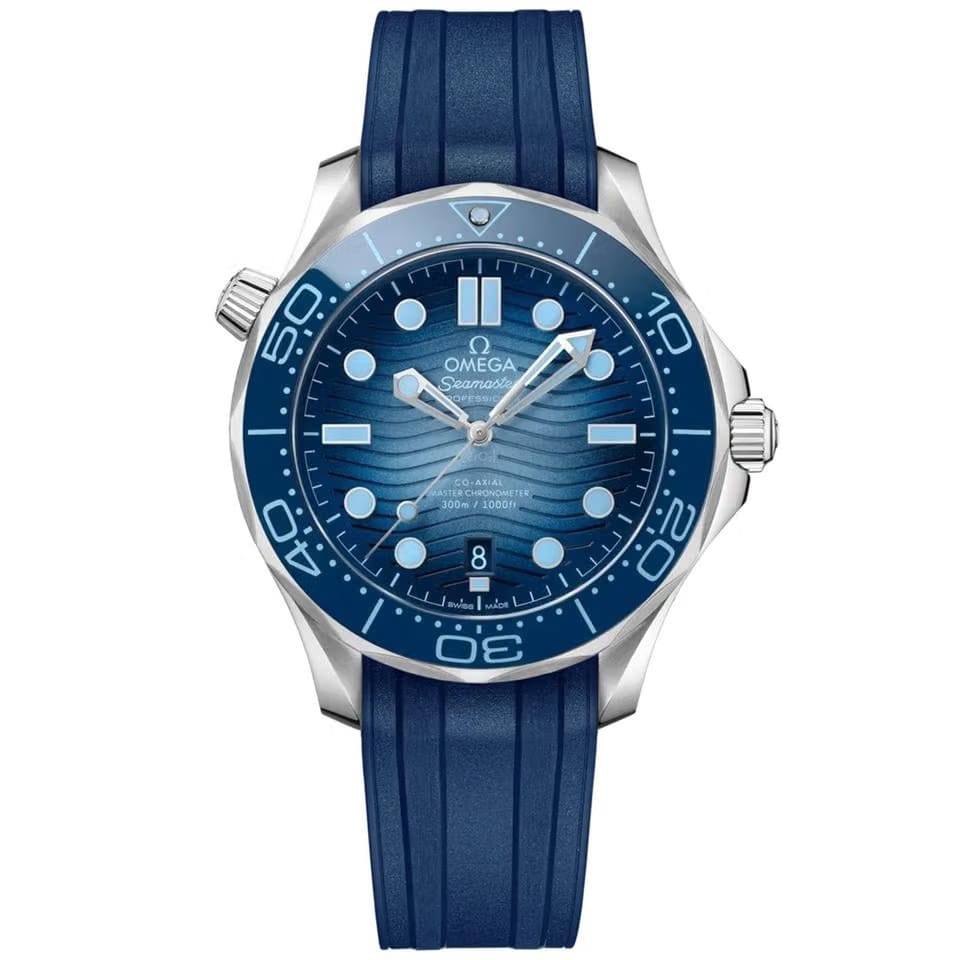 Omega Seamaster Diver 300 Mautomatic Rubber strap 210.32.42.20.03.002