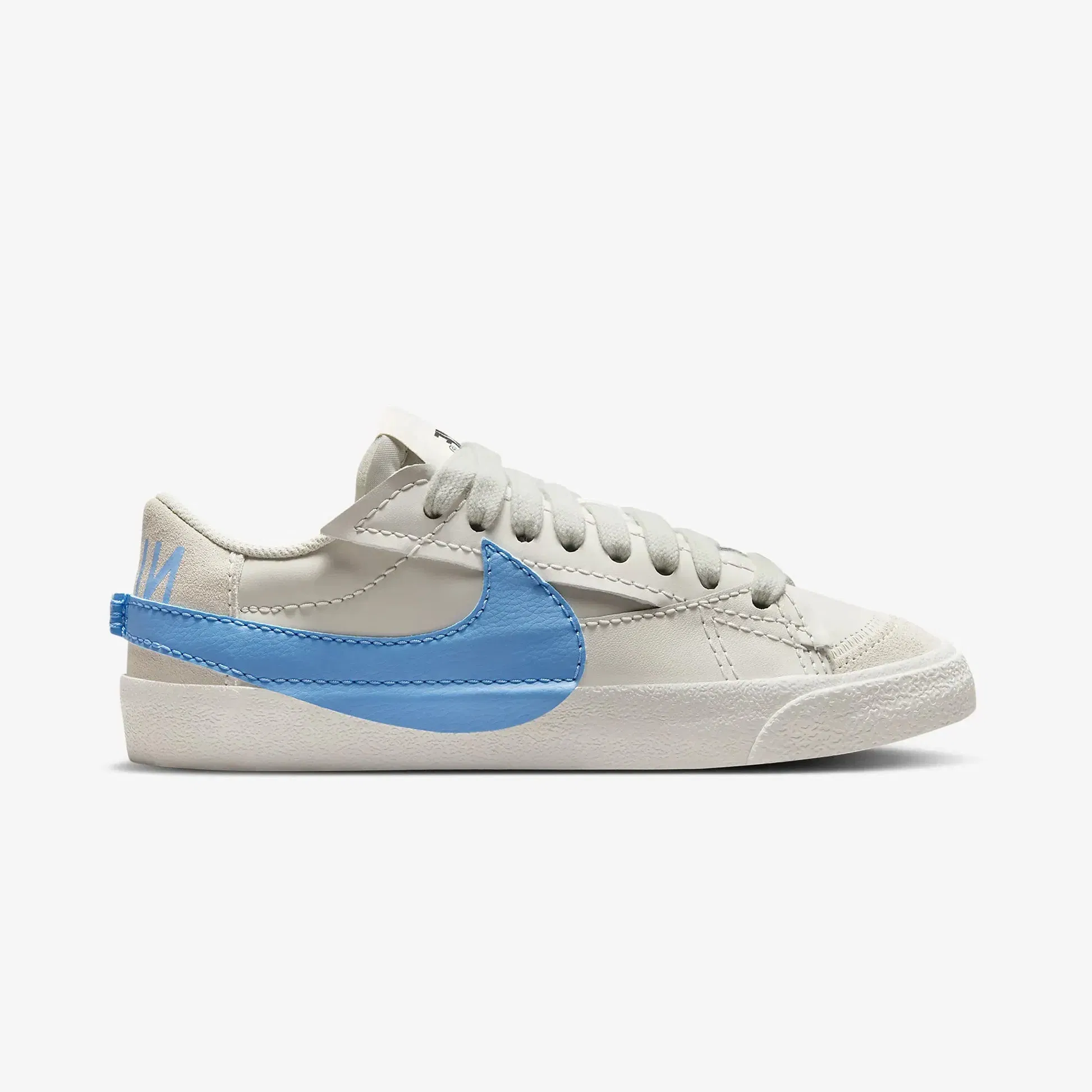 BLAZER LOW '77 JUMBO LIGHT BONE/UNIVERSITY BLUE-PHANTOM