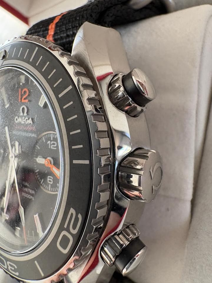 Omega Seamaster Planet Ocean Chronograph FULL SET - LIKE NEW