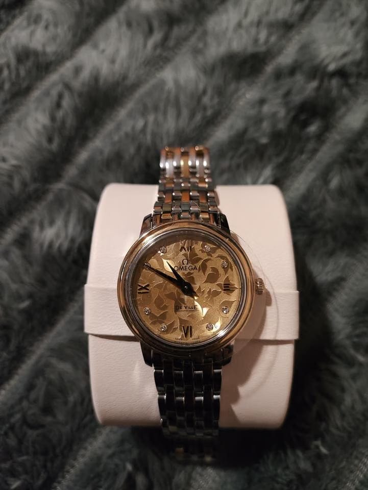 Omega De Ville Prestige27.4mm – Two-Tone Gold/Steel – NEW/SEALED – Full Set