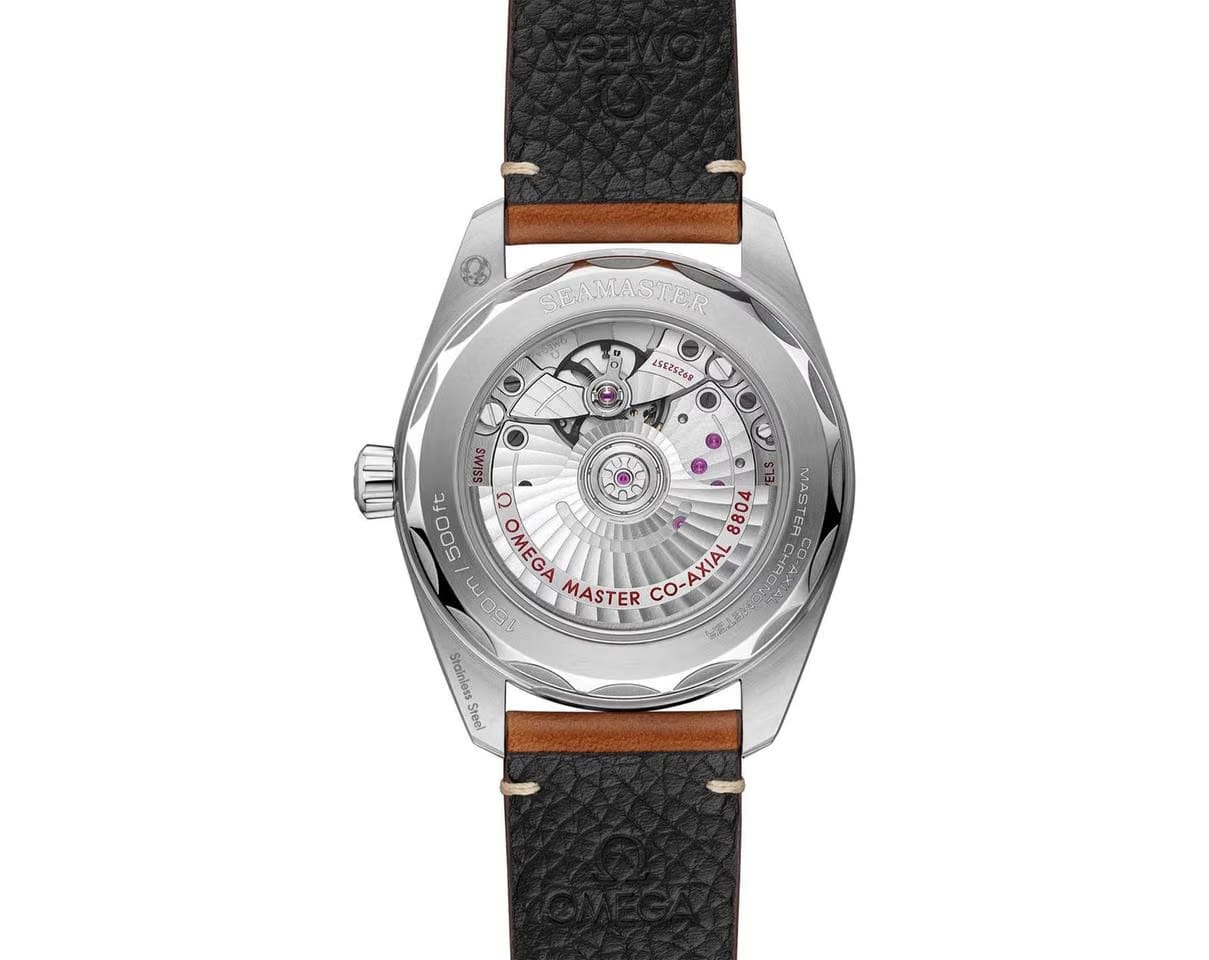 Omega Seamaster Railmaster Co-axial Master Chronometer Railmaster Brown dial 38mm 235.12.38.20.13.001 Small Seconds