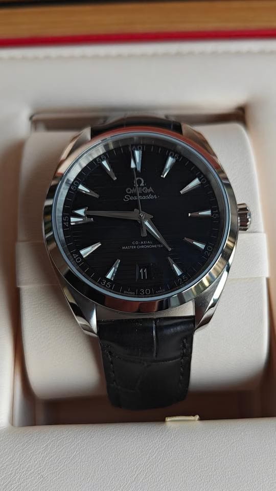 Omega Seamaster Aqua Terra150m Co-axial Master Chronometer 220.13.41.21.01.001 - Full Set - Box with papers - UNWORN