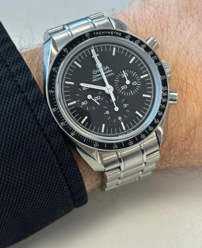 Omega Speedmaster Professional Moonwatchspeedmastrt prof moon + avec bracelet acier en plus