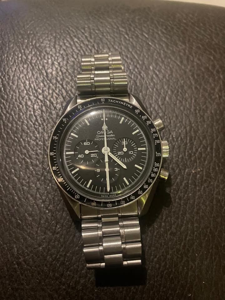 Omega Speedmaster Professional Moonwatchspeedmastrt prof moon + avec bracelet acier en plus