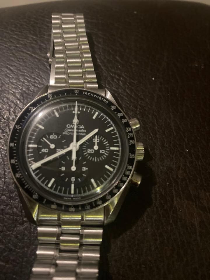 Omega Speedmaster Professional Moonwatchspeedmastrt prof moon + avec bracelet acier en plus