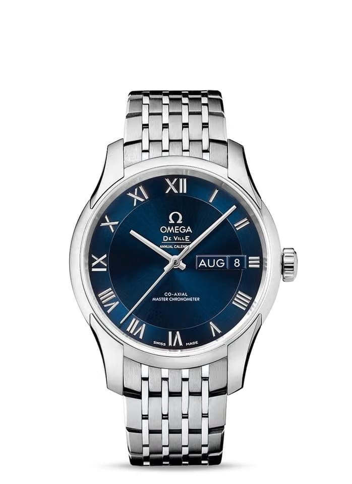 Omega De Ville Hour Vision Co-axial Master Chronometer De Ville 433.10.41.22.03.001 New Full Set