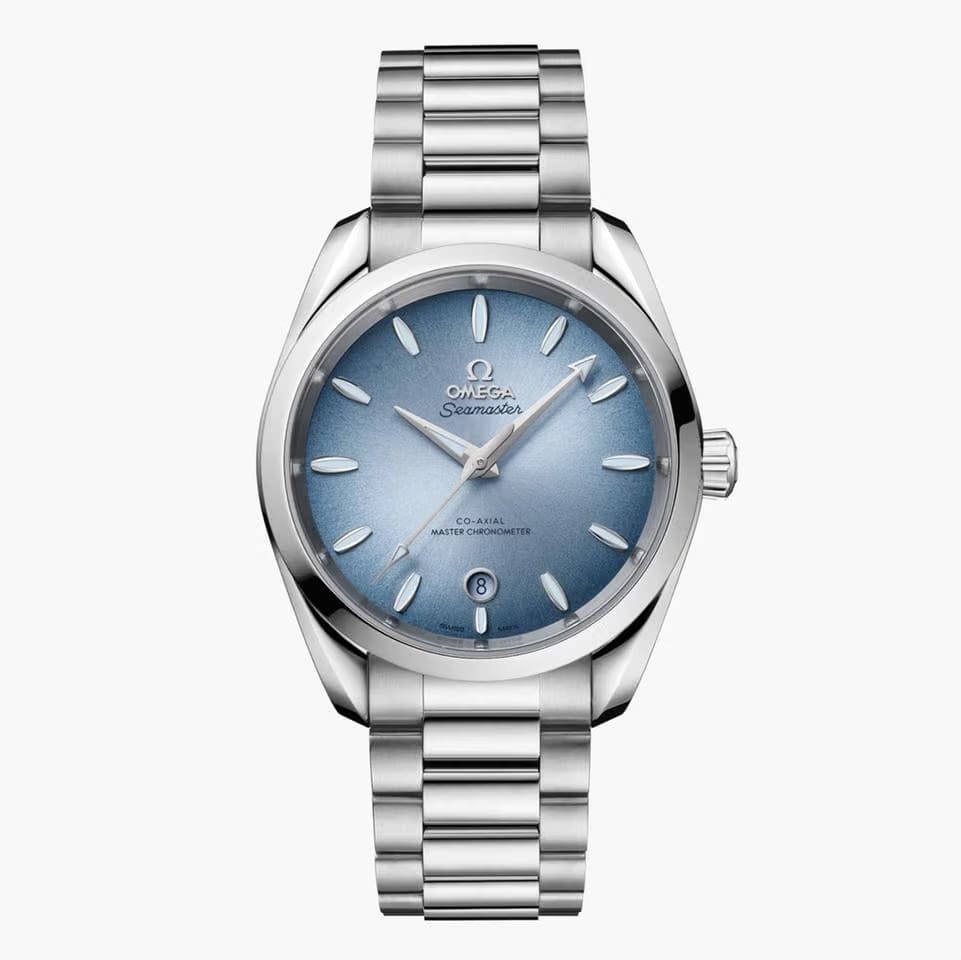 Omega Seamaster Aqua Terra150m Summer Blue Master Chronometer 22010382003004 , Full Set