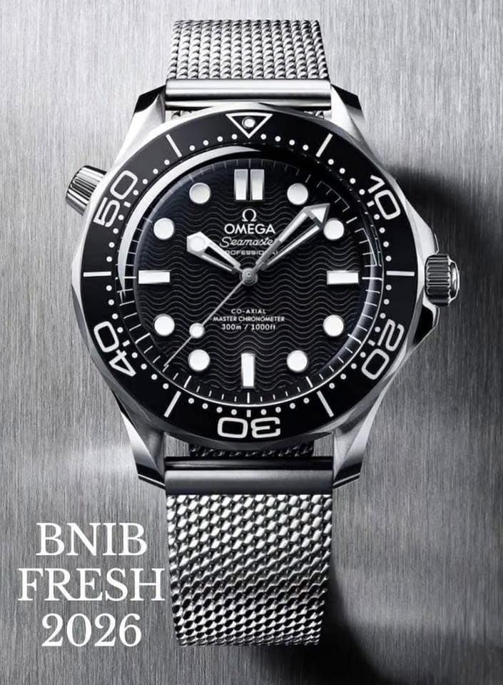 Omega Seamaster Diver 300 MNEW 2026 | UNWORN | COMPLETE SET | Seamaster Diver 300 M Full set | Act now—because waiting only gets more expensive.
