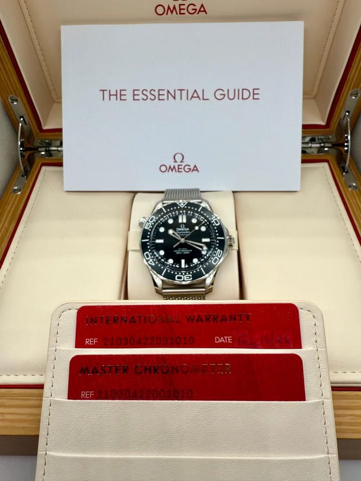 Omega Seamaster Diver 300 MNEW 2026 | UNWORN | COMPLETE SET | Seamaster Diver 300 M Full set | Act now—because waiting only gets more expensive.