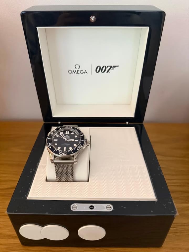 Omega Seamaster Diver 300 MBond Mesh 2026 Full Set