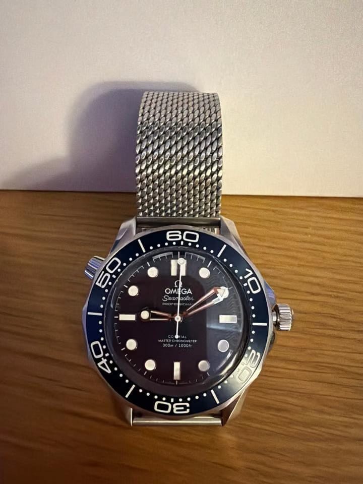 Omega Seamaster Diver 300 MBond Mesh 2026 Full Set
